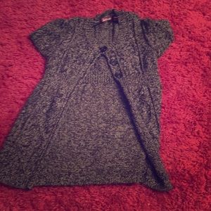 Gray sweater for rainy days